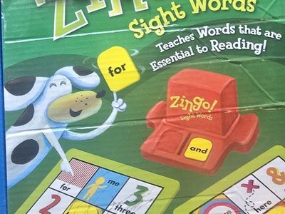 ThinkFun Zingo! Sight Words Educational Game for Young Readers