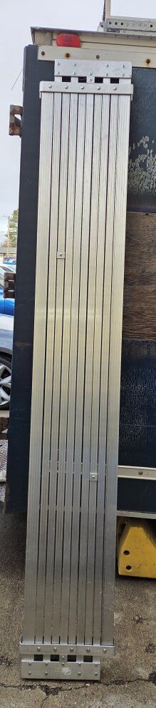 werner aluminum extension plank 250 lbs capacity