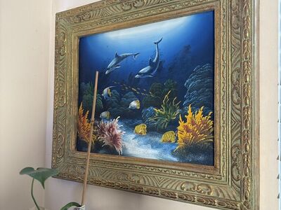 Stunning Original Nautical Canvas Oil Painting