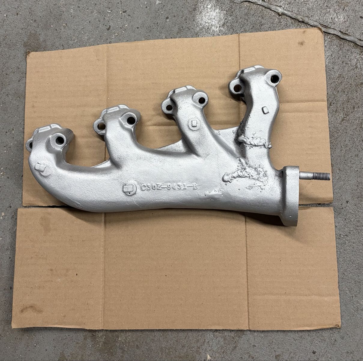 1965-1967 Ford Mustang HiPo 289 Exhaust Manifold C30Z-9431-B LH side