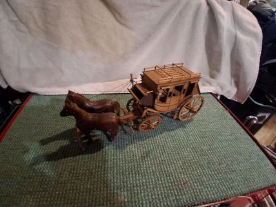 Sixteen inch and made stagecoach