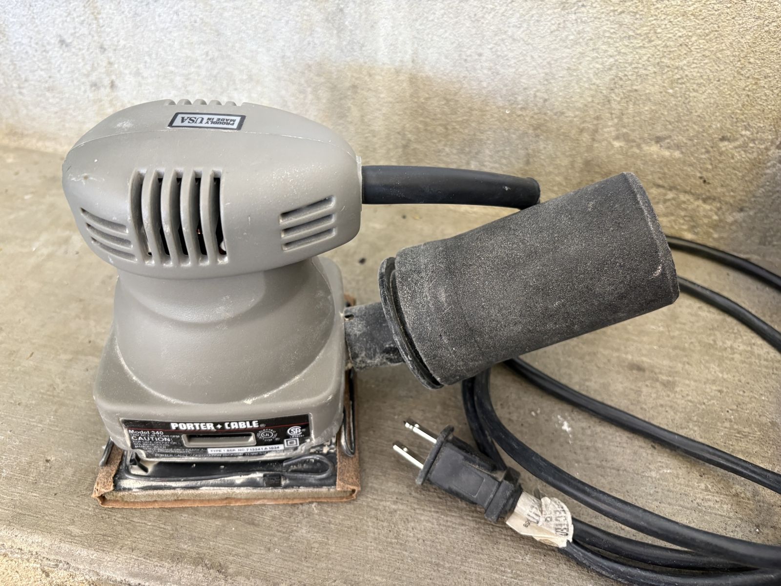 Palm Sander Porter Cable made in USA