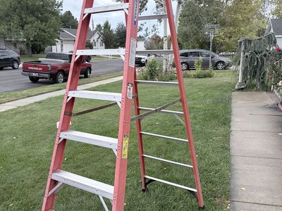 Werner 10‘ fiberglass ladder