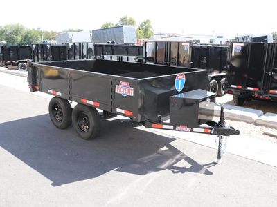 6x10 Victory Bumper Pull Dump 7K Trailer For Sale