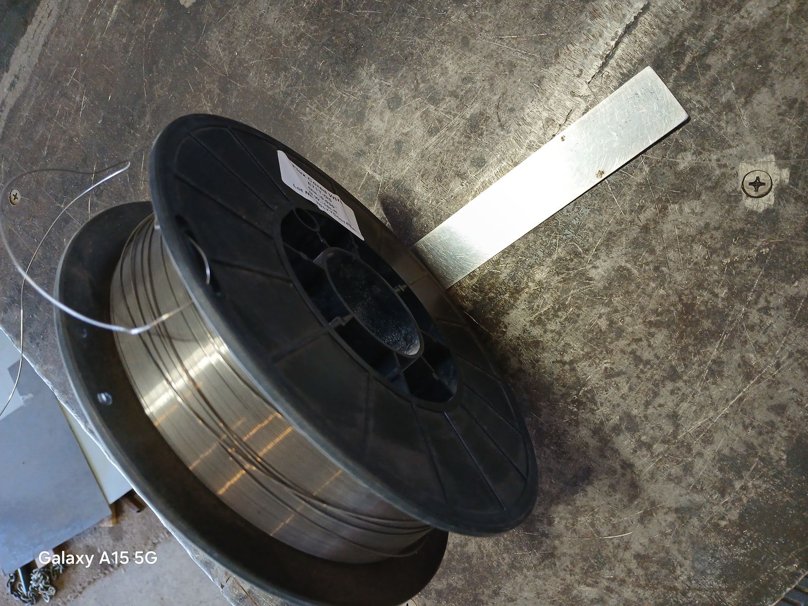 MIG welding wire, flux core, .030, 10 lbs.