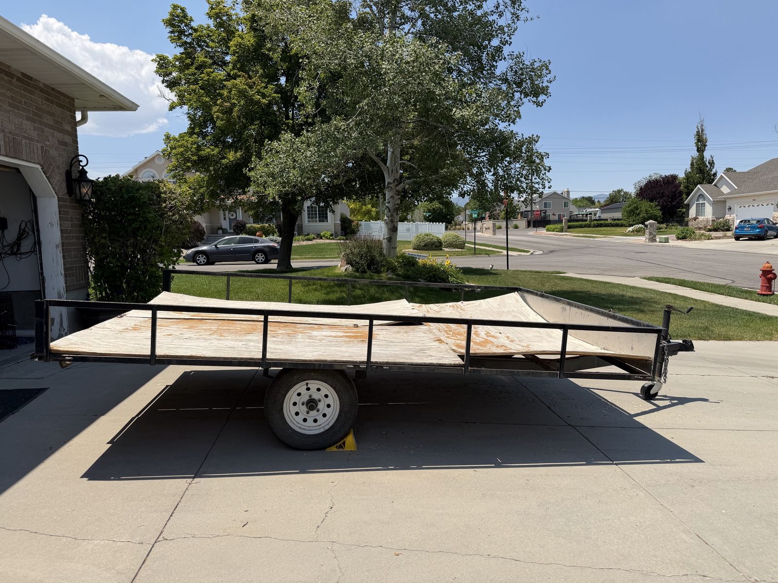 8’x12’ Single Axle Trailer