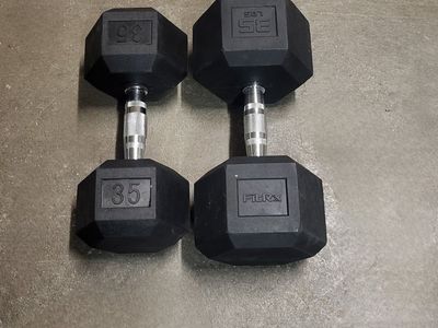 Dumbbells 70 pounds
