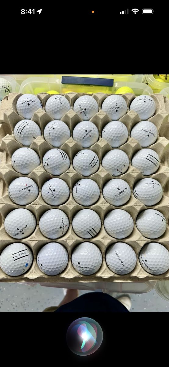 150 excellent condition Maxfli Golf Balls