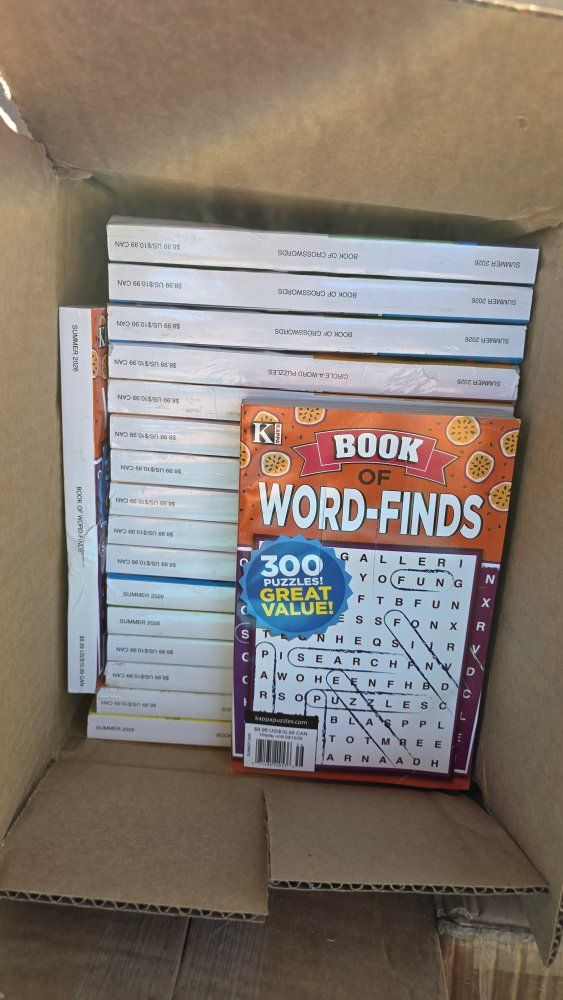Kappa Puzzles Variety Pack: Sudoku, Crossword, Word Find - 20+ New Puzzle Books