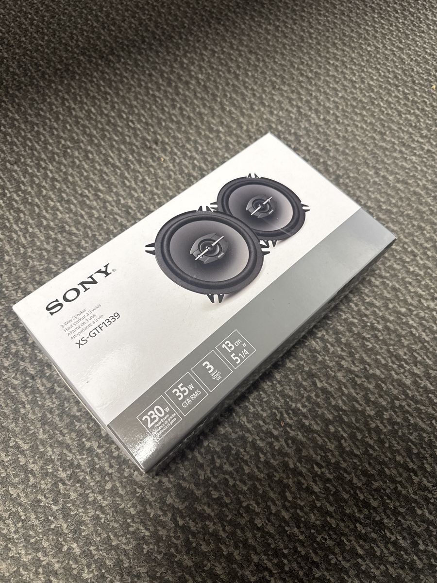 sony 5.25 coaxial speakers
