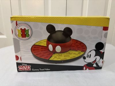 New Disney Mickey Mouse Gummy Treat Maker Kit with Silicone Molds