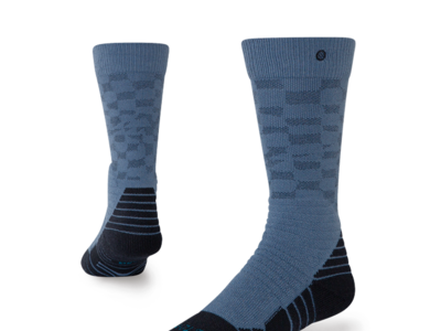 STANCE Kids Check Me Out Mid Poly Sock - Sea Blue