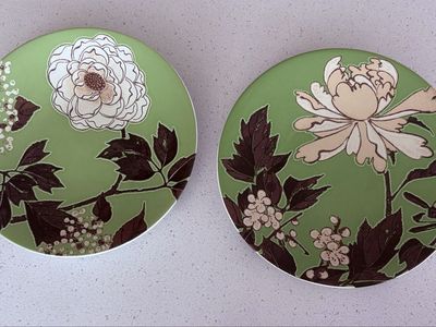 Grace 8" Decorative Floral Plates