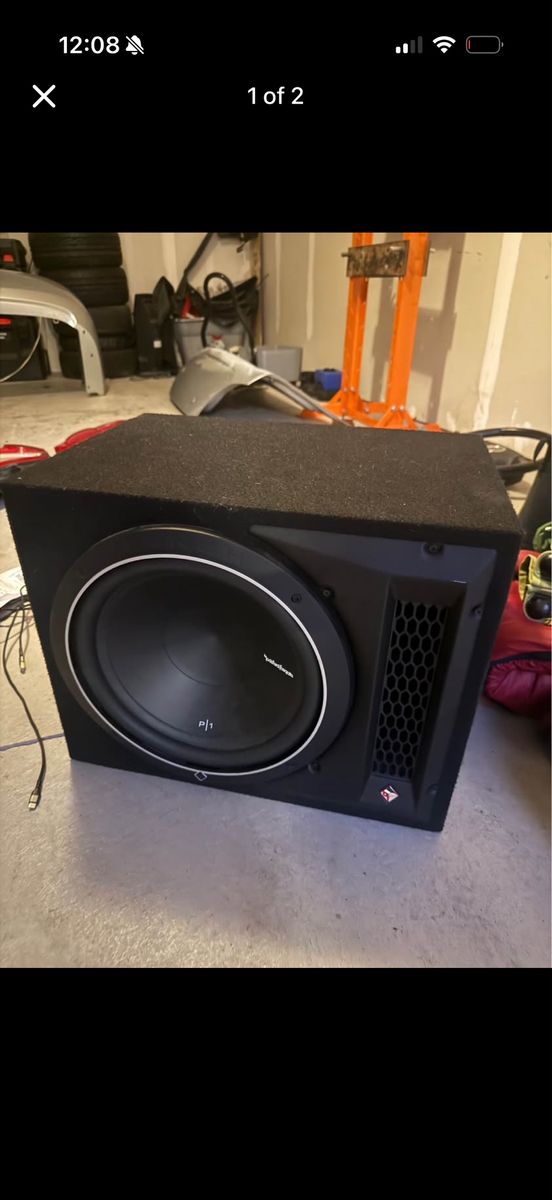 Rockford Fozzgate 12” Sub and Amp combo