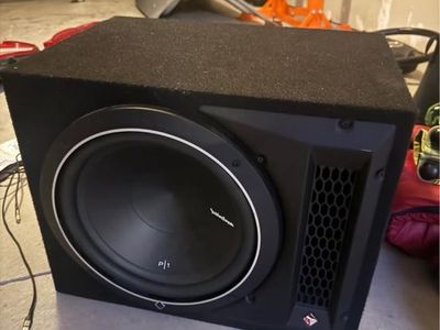 Rockford Fozzgate 12” Sub and Amp combo