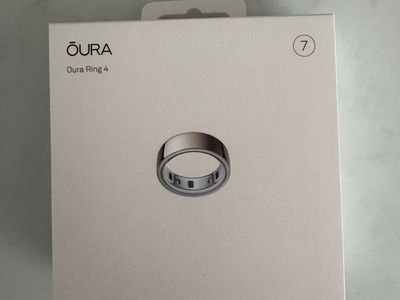 Rose gold oura ring, size 7
