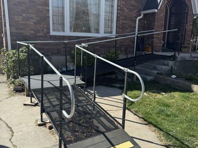 Amramp Modular Wheelchair Ramp Handicap Accessible Disability Solution