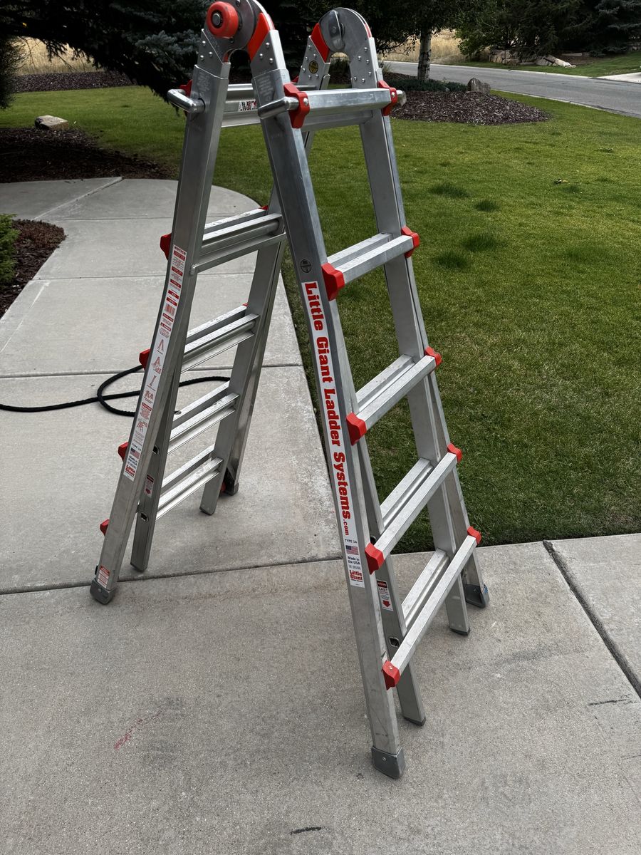 Little Giant Multi-Position Aluminum Ladder Systems Type IA
