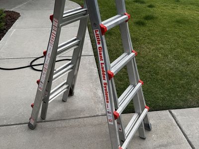 Little Giant Multi-Position Aluminum Ladder Systems Type IA
