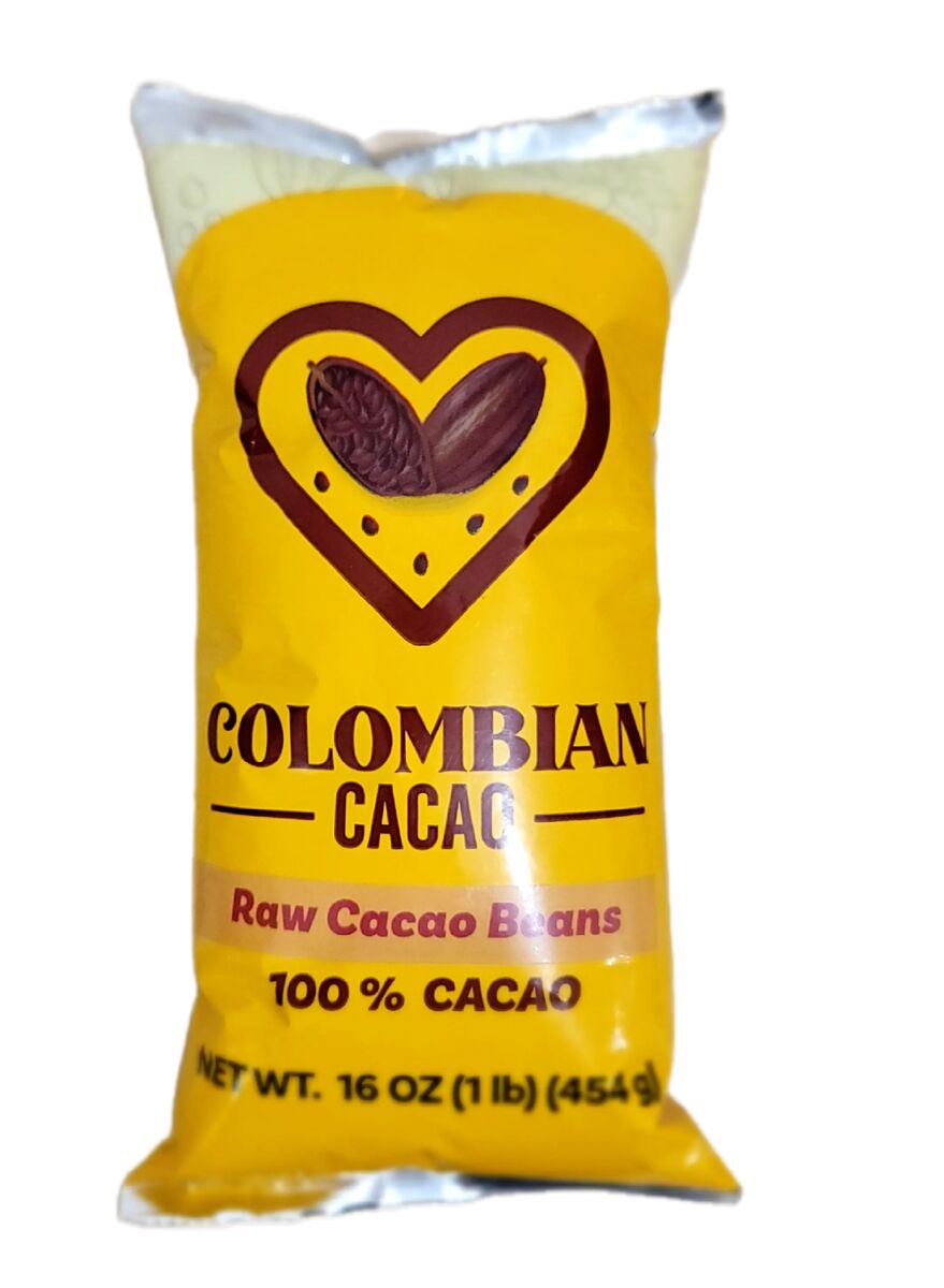 Raw Colombian Cacao Beans – 16 oz / 454 g – Gourmet, Single-Origin