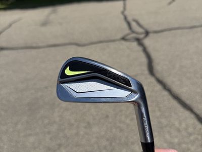 Nike Vapor Fly Pro Forged Irons, Project X 6.0 Shafts, 3-AW no 7 iron.