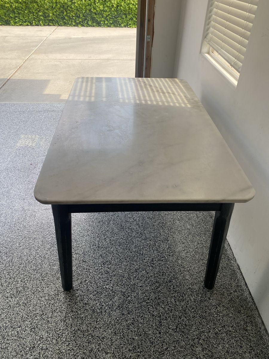 Marble dining kitchen table