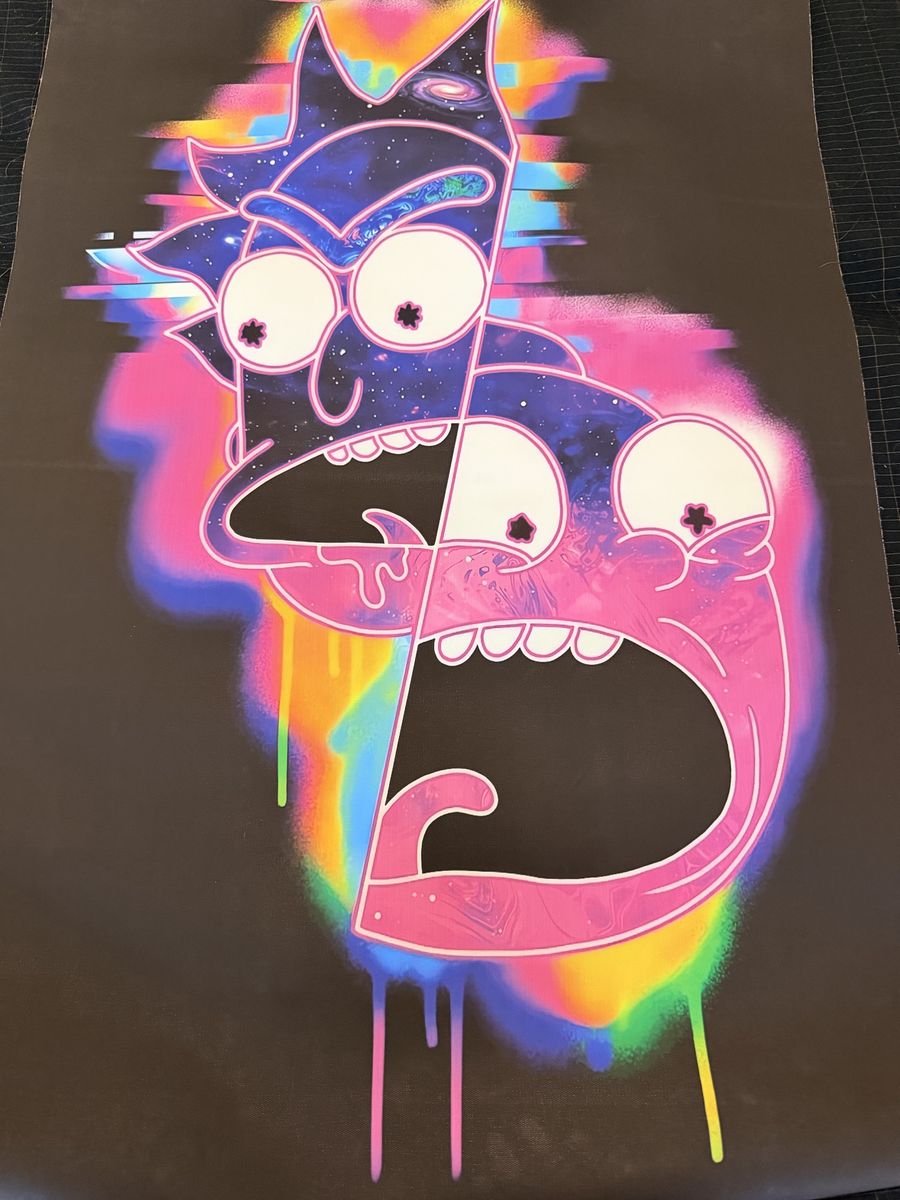 New. Rick & Morty Canvas Print 29.5”x19.5”