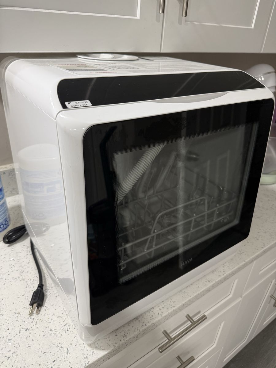 Hava countertop compact dishwasher