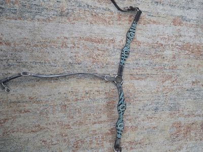 western bridle stall and breast collar