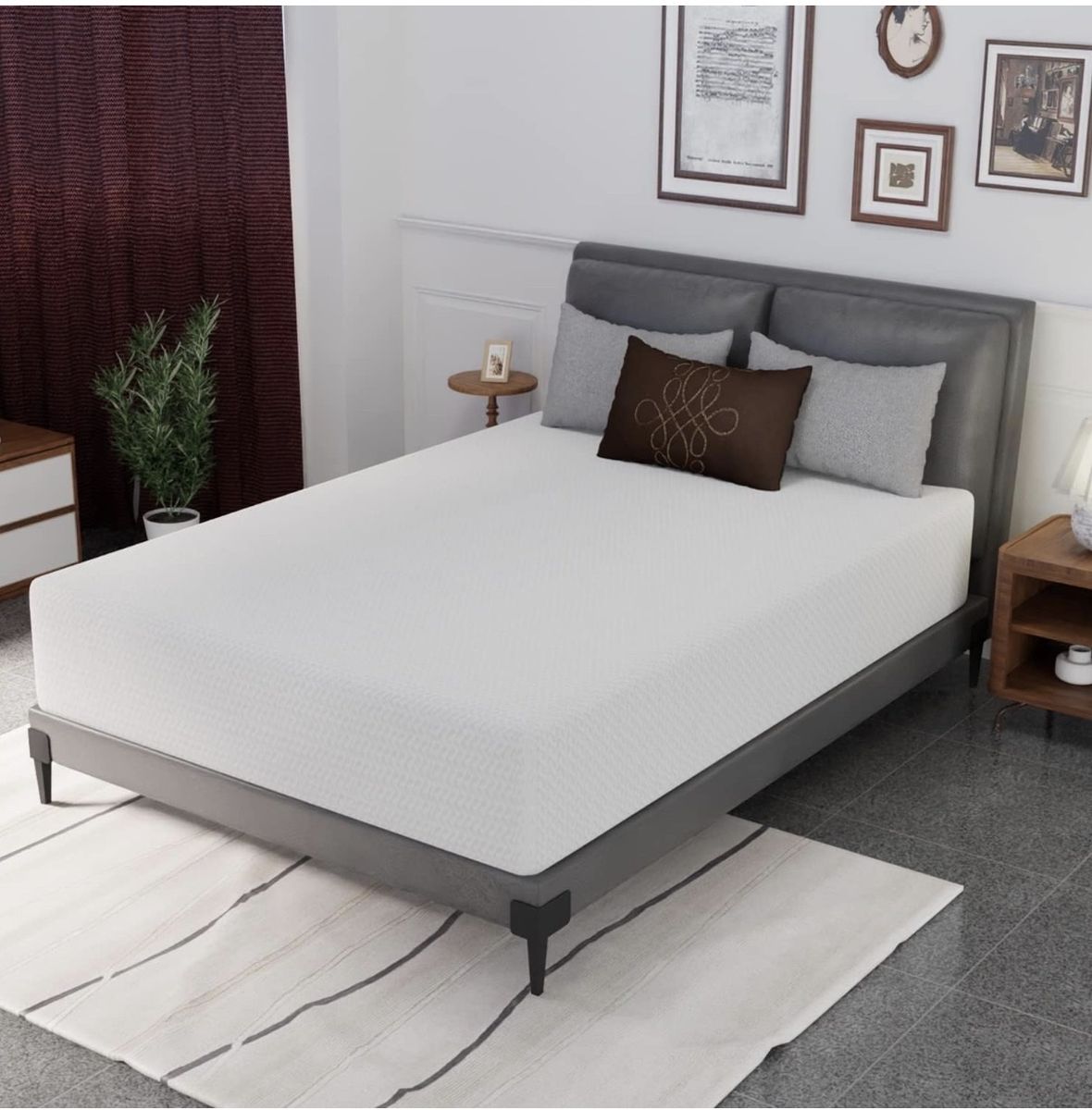 12-inch Full Size Memory Foam Mattress - New in Box