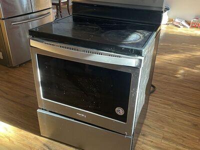 Working Oven, Needs New Glass Top