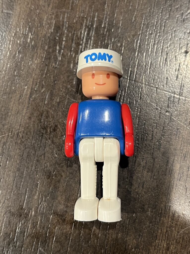 Vintage 1988 Tomy Train Conductor