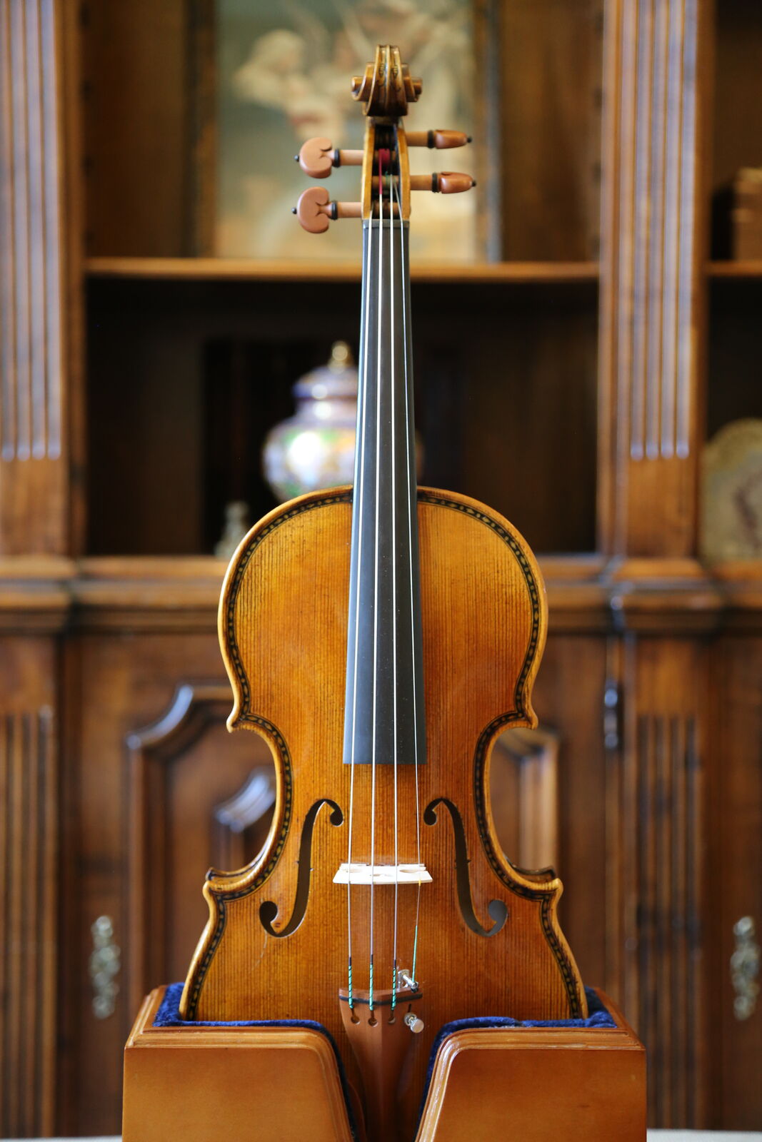 Unique, Hand-Etched 4/4 Violin