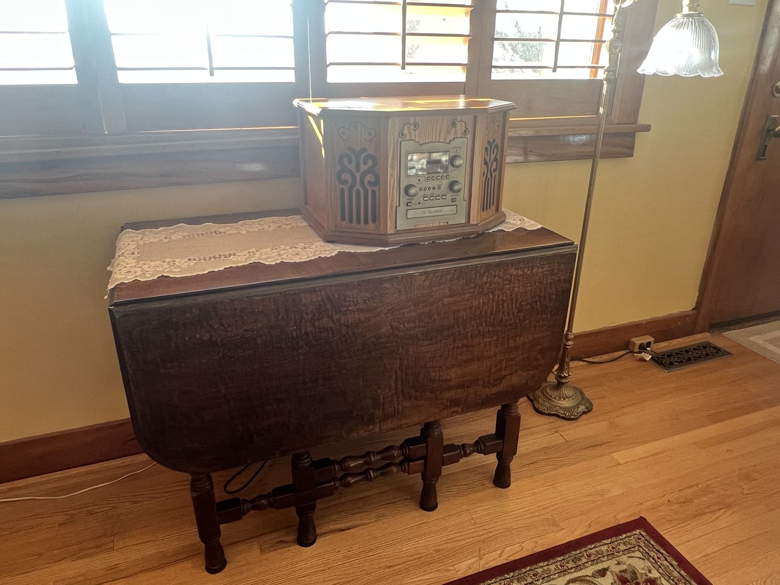 Old Style Fold Out Table