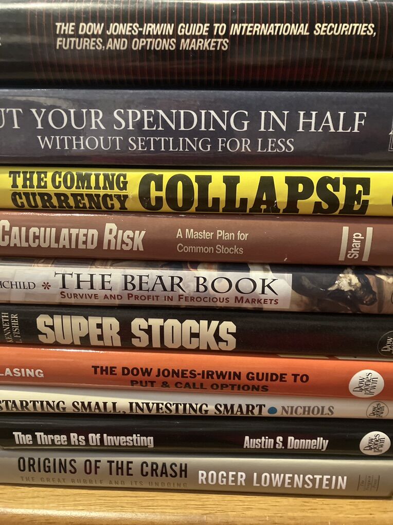 Set Of 10 Business Investment Books