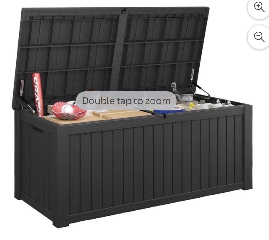 Brand new 180 gallon outdoor deck box