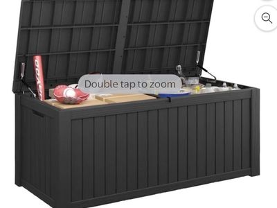 Brand new 180 gallon outdoor deck box