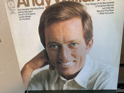 Andy Williams Self-Titled Harmony Headliner Series Vinyl LP (KH 30133)