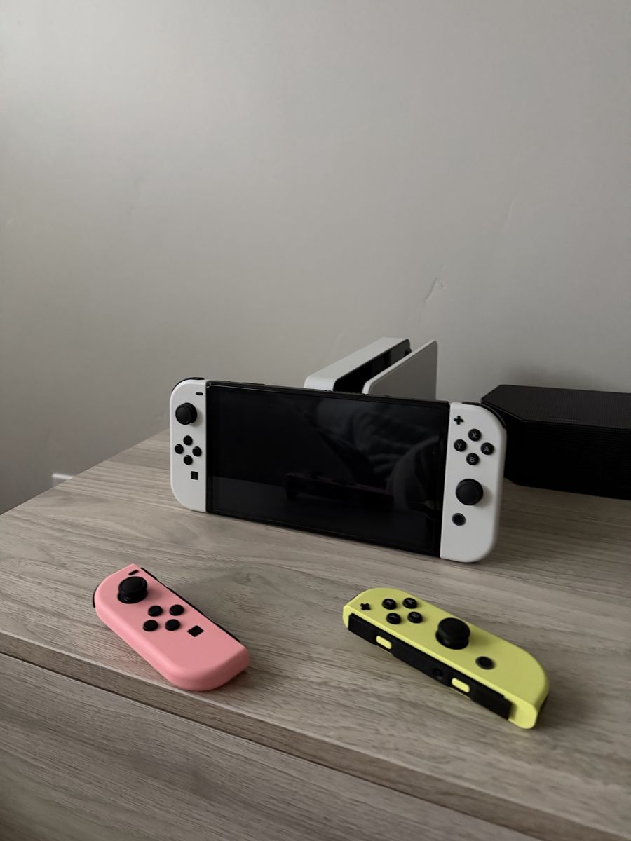 Nintendo Switch OLED Model with Dock and Extra Joy-Cons