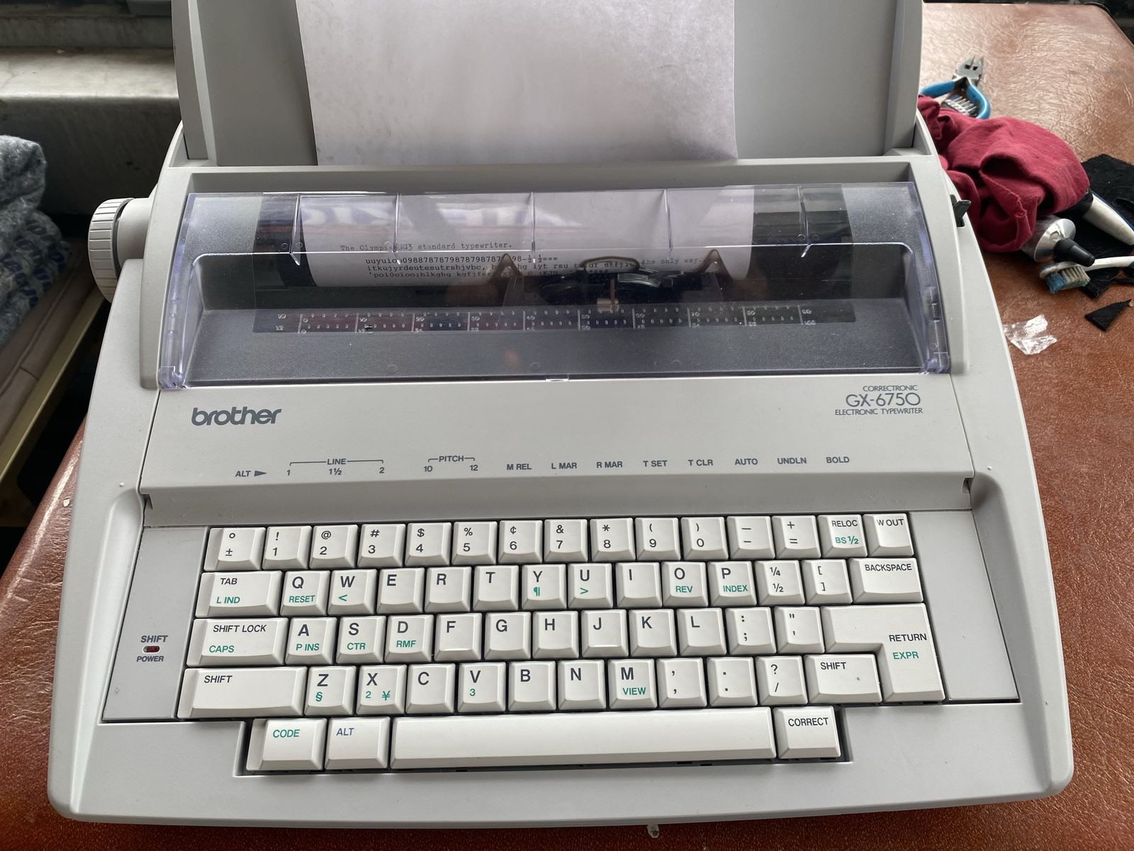 Brother Daisy Wheel electronic typewriter excellent condition