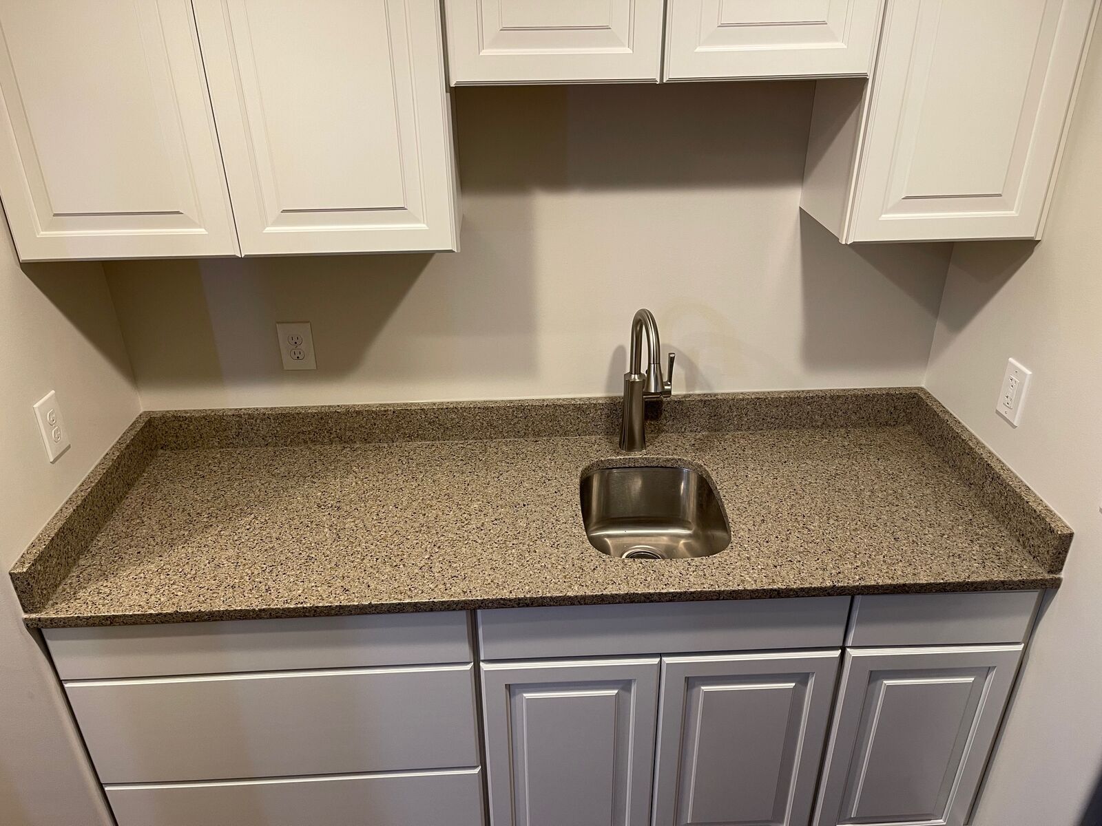 78" Quartz Countertop w/ SS Sink and Faucet