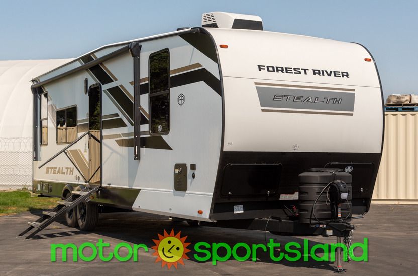2027 Forest River Stealth 2730 Toy Hauler Garage Outdoor Kitchen