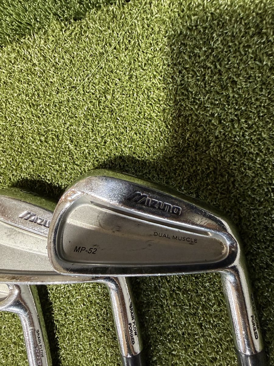 Mizuno MP-52 4-PW stiff flex irons