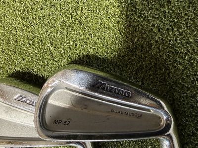 Mizuno MP-52 4-PW stiff flex irons