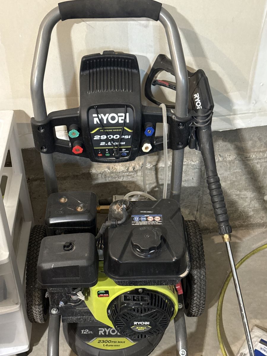 Ryobi Gas Pressure Washer 2300 PSI