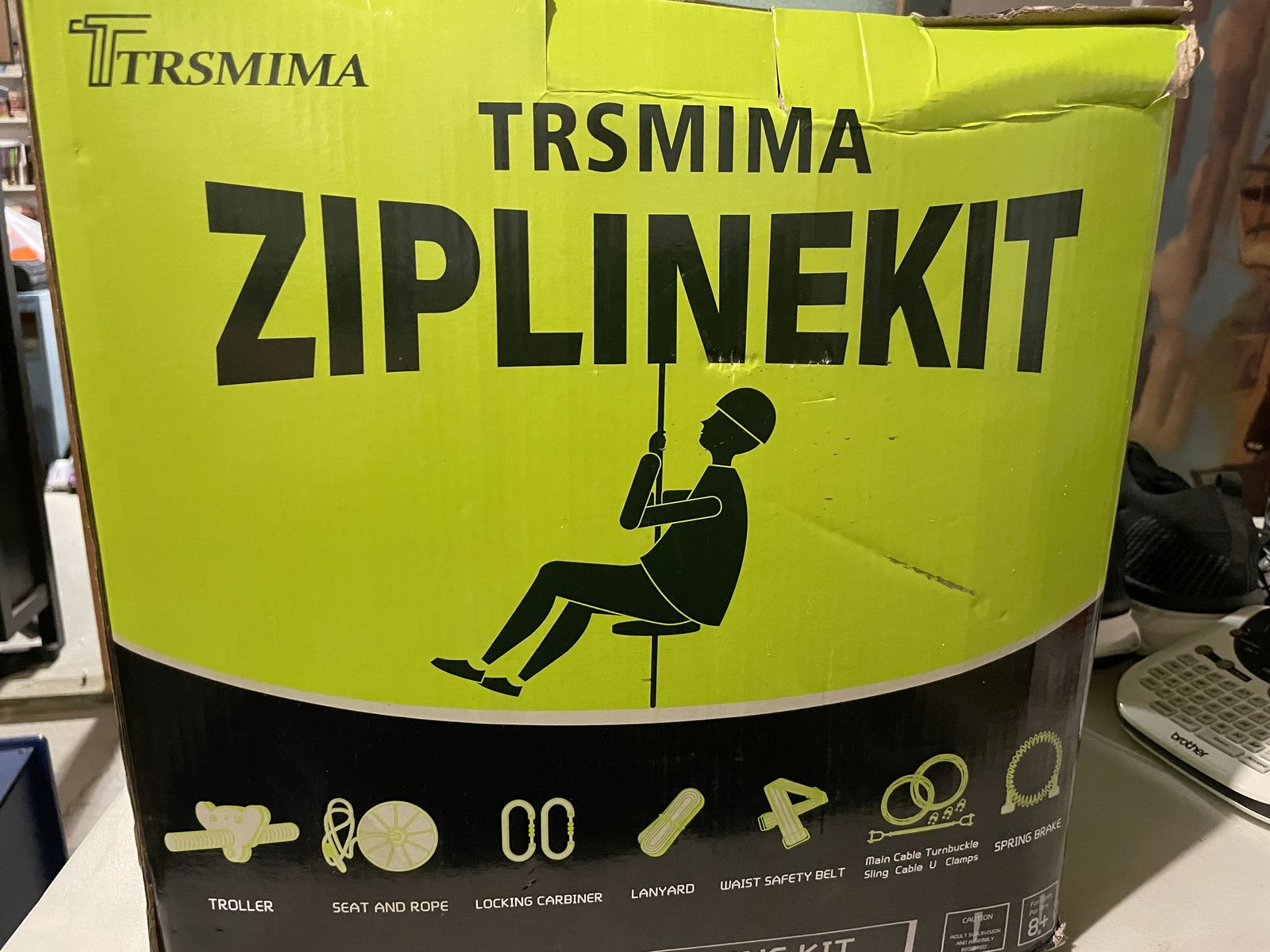 Zip line kit