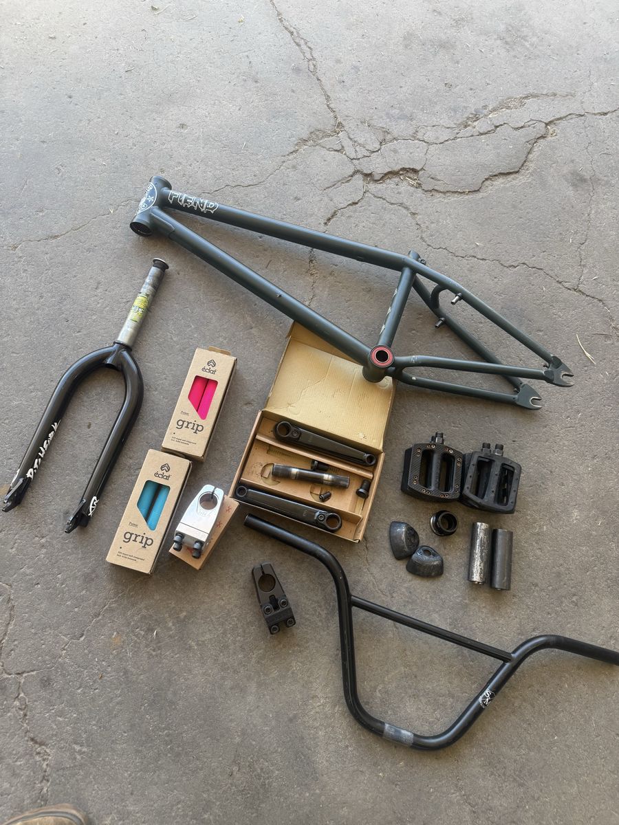 BMX part clean out