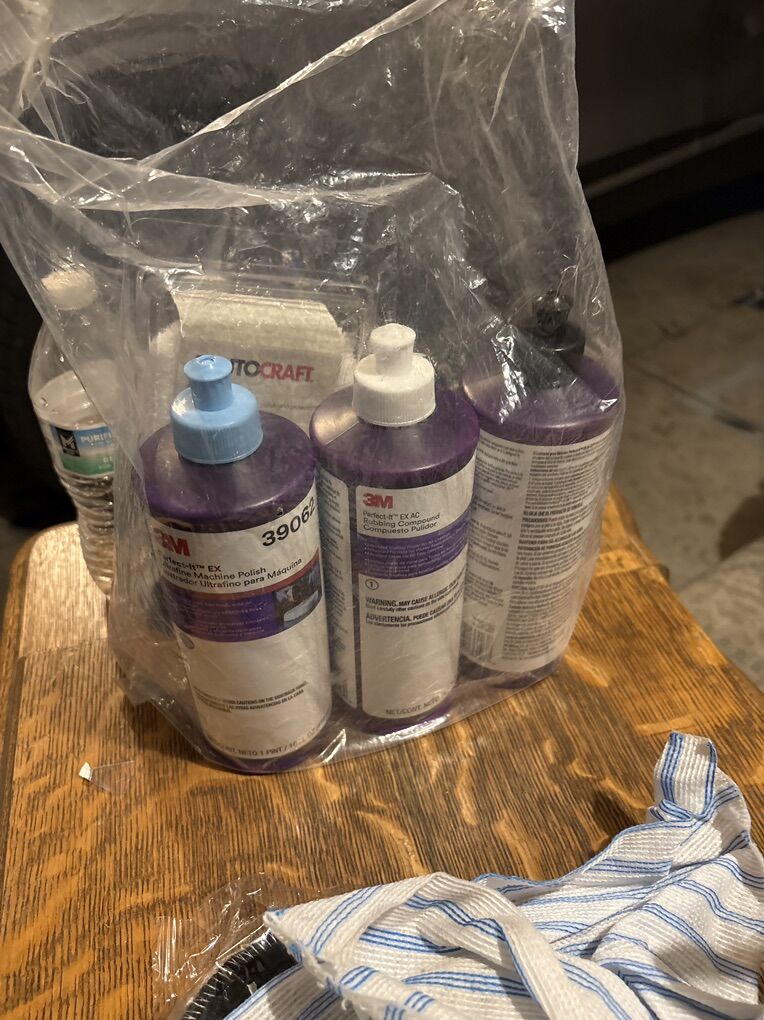 3M Cutting Buffing Polishing Kit With Buffing Pads