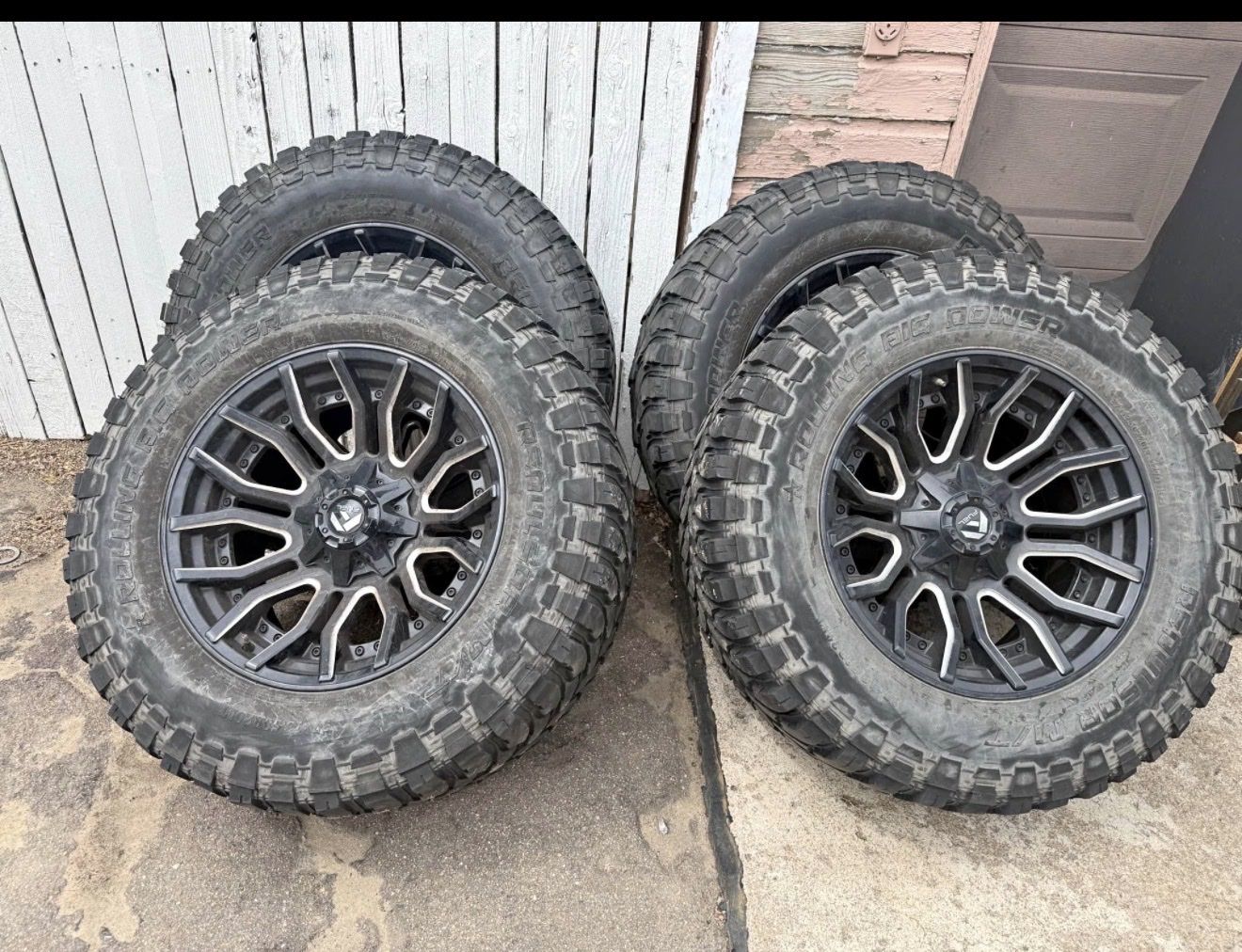 20” fuel wheels/ tires