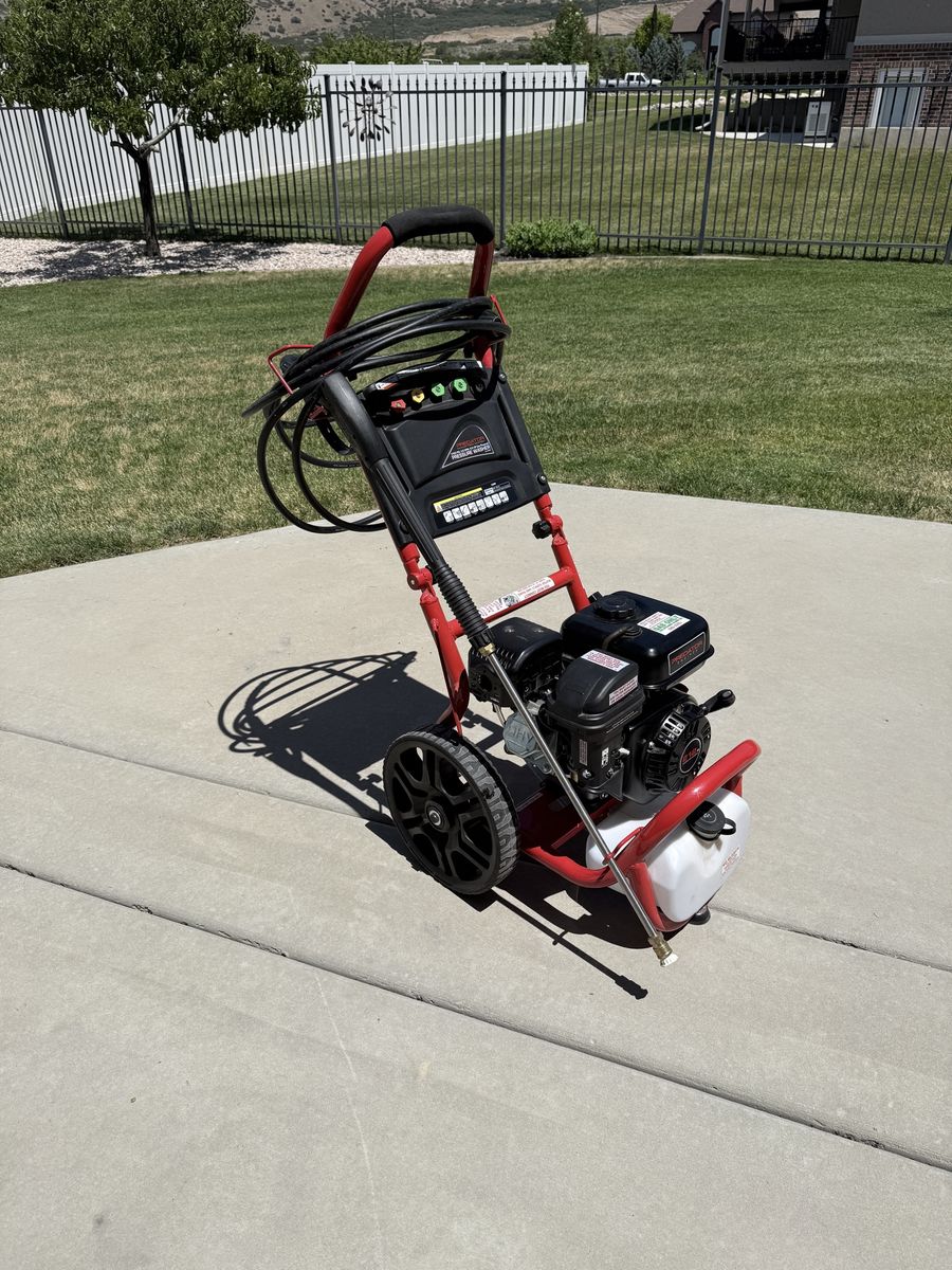 Predator 3100 PSI Gas Pressure Washer Outdoor Power Equipment Red/Black